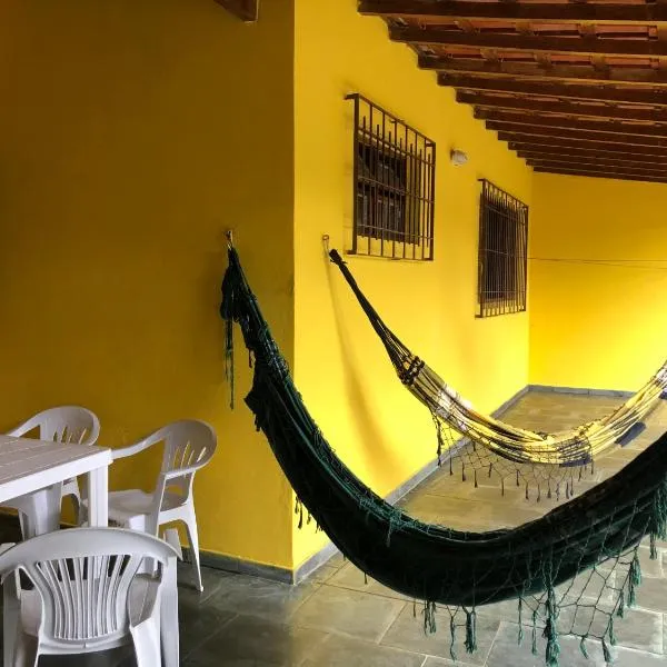 Casa em frente à praia Boracéia