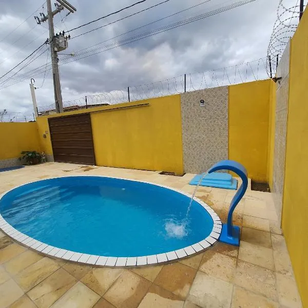 Casa mobiliada com piscina para aluguel por diárias em Martins-RN