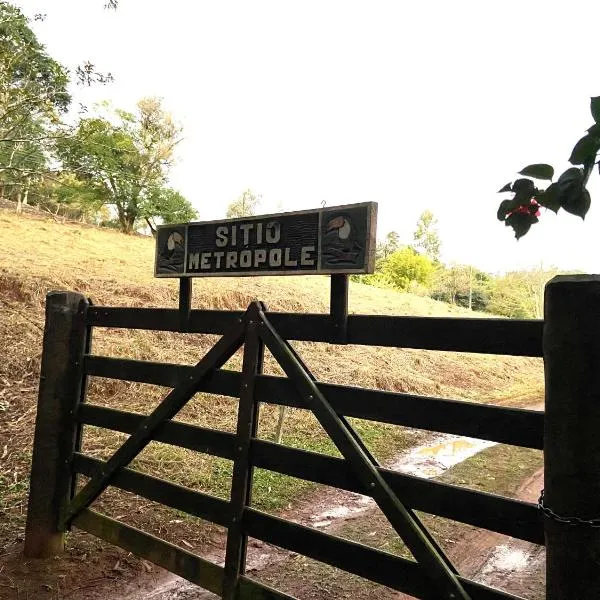 Sitio Metrópole - Refugio na natureza