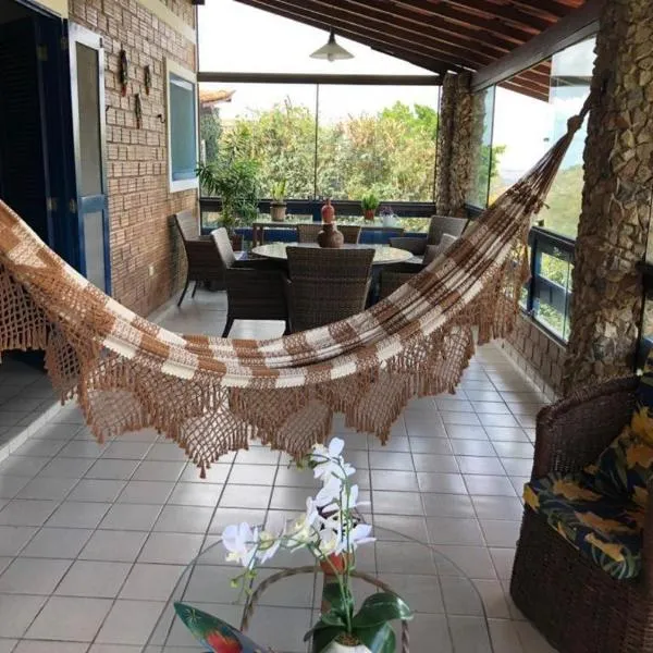 Casa Cantinho da Paz, seu lazer completo, churrasqueira, piscina e muita tranquilidade