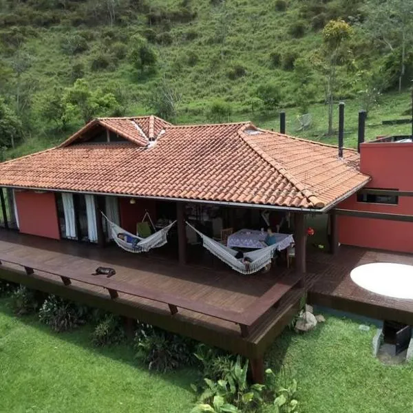 Refúgio paradisíaco em frente a Serra da Bocaina !
