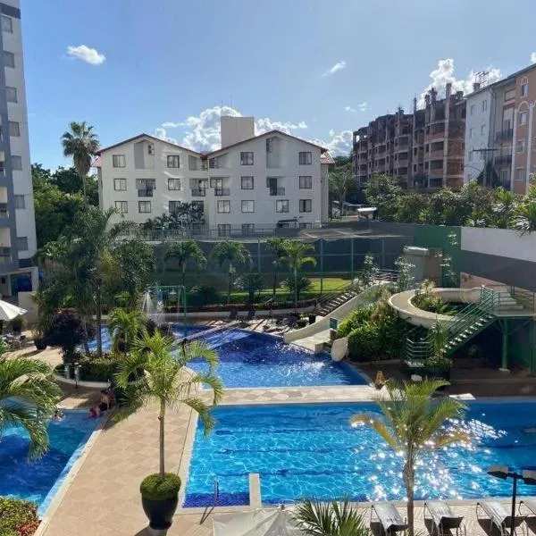 Apartamentos em Rio Quente com maravilhosa área de lazer e excelente localização