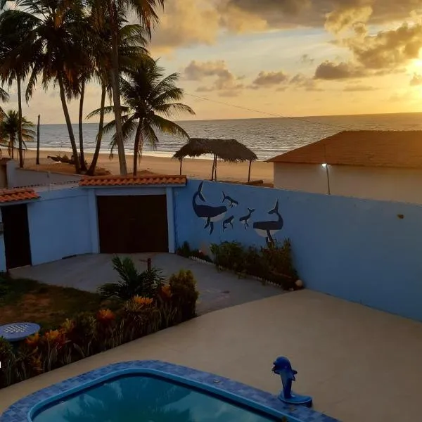 Casa beira mar com piscina Coruripe Povoado Miai de cima