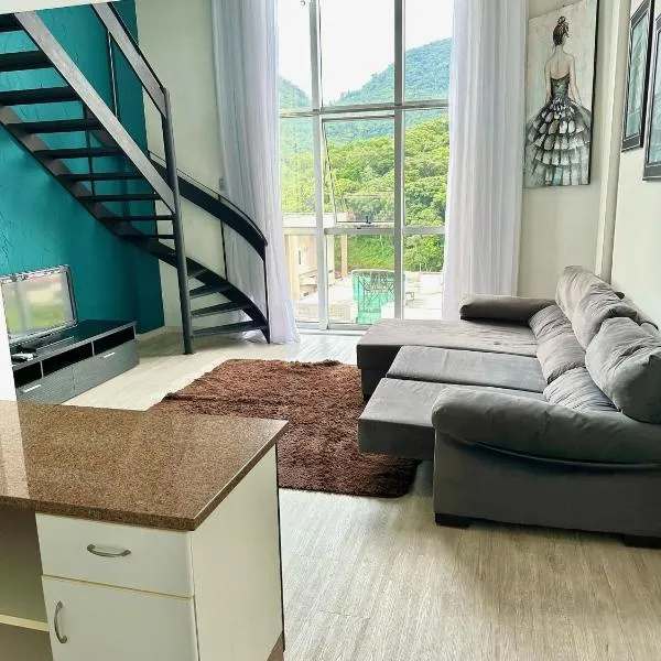 Saint Sebastian Flat 603- Com Hidro! até 3 pessoas, Duplex, no centro