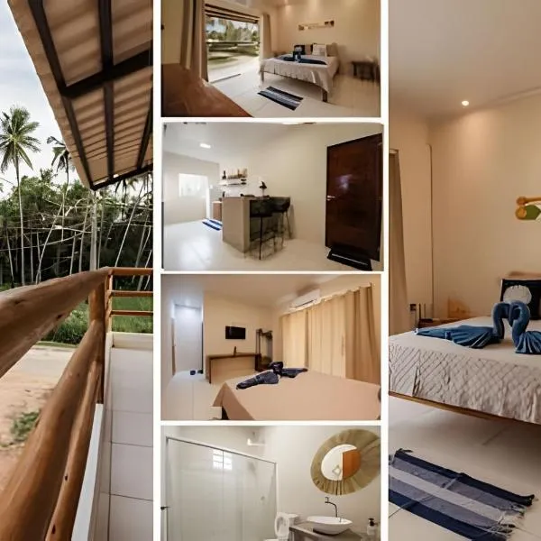 Flats Japaratinga - a 200m da praia com varanda