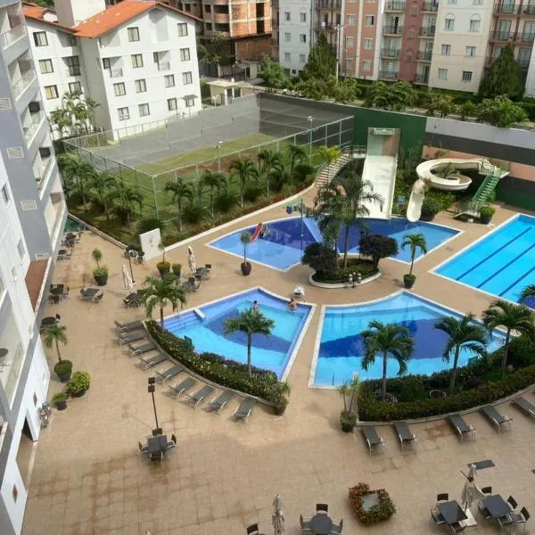 Flat Veredas 305 - 300 metros do Hot Park