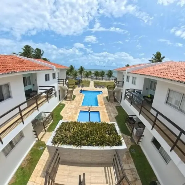 Apartamento Pé na areia no condomínio Manga Verde